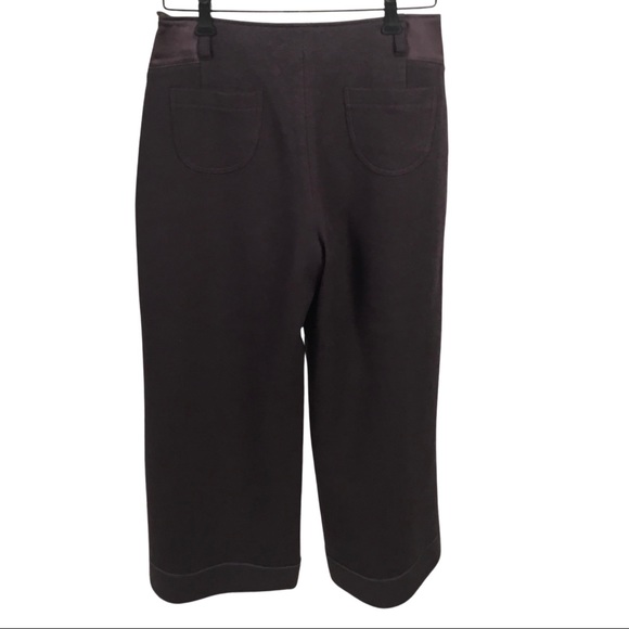 Yoshi Yoshi Plum Wool Look Pants Suit Size 2 - Picture 8 of 13